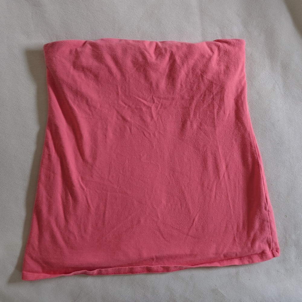 Victoria Secret Small Coral BraTop Strapless Shirt